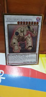 YuGiOh! Colossal Fighter PGLD-EN043 Gold Rare • £3.99