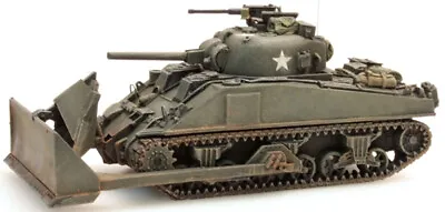 HO Artitec Minitank American  Army Sherman Dozer Tank A1495.387.116 Hand Painted • $53.48