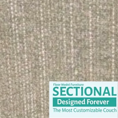 Floor Model Side Cover Beachwood Rained Chenille • $69.99