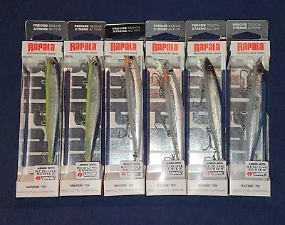 ❗️Lot Of 6❗️RAPALA MAVRIK 110 Suspending Jerkbait Lures Bass Similar To Megabass • $44.90