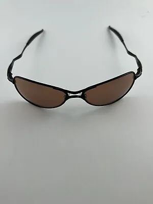 Oakley Crosshair S Small Polished Brown VR28 Black Iridium 05-978 Wire Metal NEW • $249.99