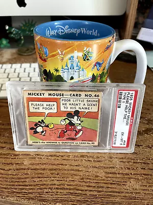 Mickey Mouse Gum Card • $400