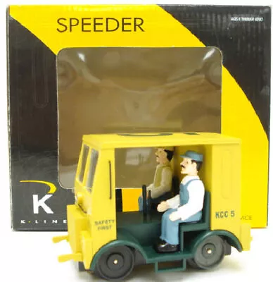 K-Line K2628-061C KCC Speeder W/ Figures LN/Box • $54.99