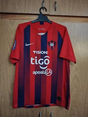 Cerro Porteño Jersey Soccer Match Worn Nike 27#  • $69.99