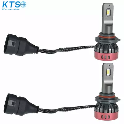 2Pcs 9006 56W LED Headlight High Low Beam Bulbs 6500K White 9600LM Fog Light • $11.31