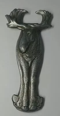 VINTAGE Canadian Moose Pewter Metal Bottle Opener 4 1/2  (H) • $18.99