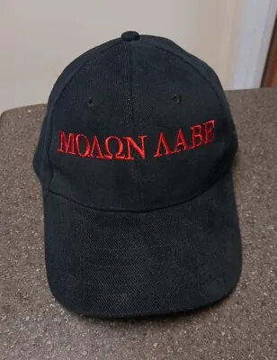 Rare Vintage Molon Labe Come And Take Them Gun 2nd Amendment Snapback Cap Hat  • $24.99