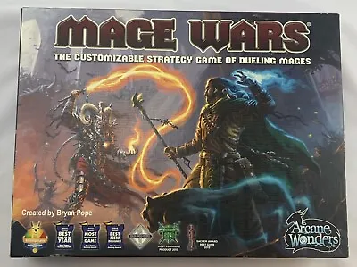 Mage Wars Board Game Core Set Arcane Wonders New Never Played • $44.99