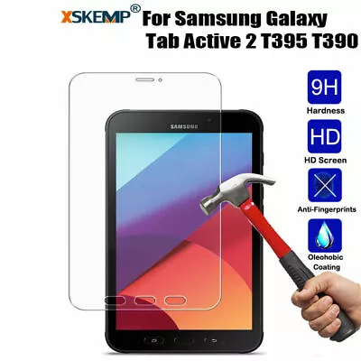 For Samsung Galaxy Tab Active 2 T395 T390 8.0 Tempered Glass HD Screen Protector • $20.55