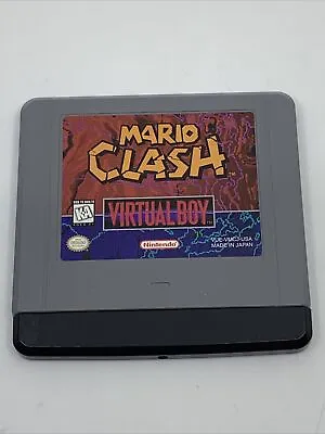 Mario Clash (Nintendo Virtual Boy) Cartridge Authentic US Version • $69.95