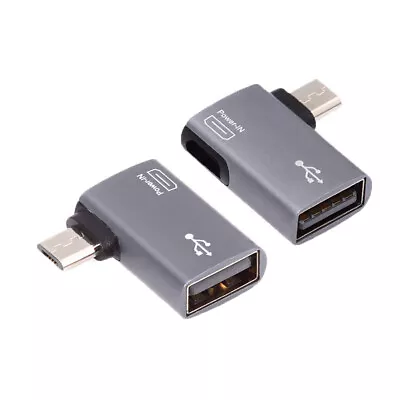 2-In-1 Powered Micro USB HOST OTG Adapter Power For Fire Stick/Host Devices • $7.77