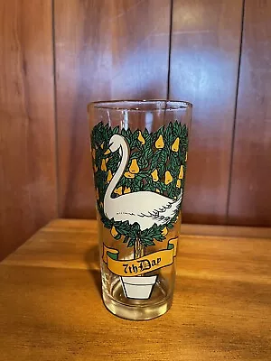 Vintage Anchor Hocking 12 Days Christmas Glass 7th Day Swans Replacement Glass • $7.99