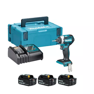 Makita DTD154RFJ-3 18v Brushless Impact Driver (3x3Ah) • £313