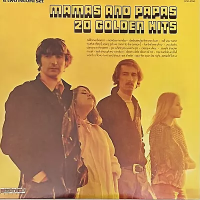 Mamas And Papas - 20 Golden Hits - MCA Records - 1980 - Rock / Pop • $15