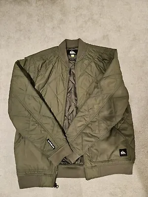 Quiksilver Quilted Bomber Jacket • £45