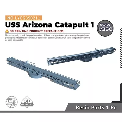Yao's Studio LYCG350211 1/350 Model Upgrades Parts USS Arizona Catapult 1  1pc • $8.99