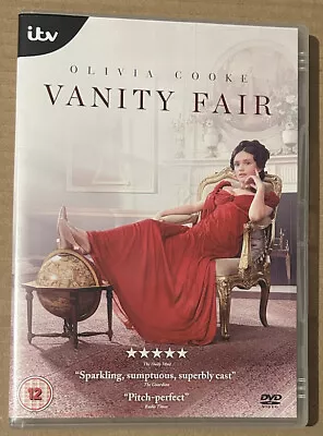 Vanity Fair DVD (2018) Olivia Cooke Cert 12 2 Discs ITV Series VGC Region 2 • £3.50