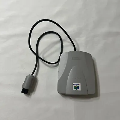 Nintendo 64 N64 VRU Microphone Adapter NUS-020(USA) Only NO MIC Untested • $19.99