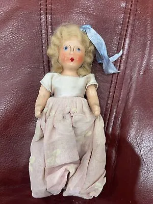 Vintage Composition Hollywood Doll TLC 5” • $4.95