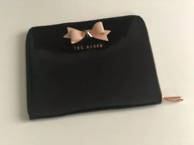 £39 • Buy TED BAKER Black Rose Gold IPad Cover Case Sleeve With Pink Bow And Inner Pocket