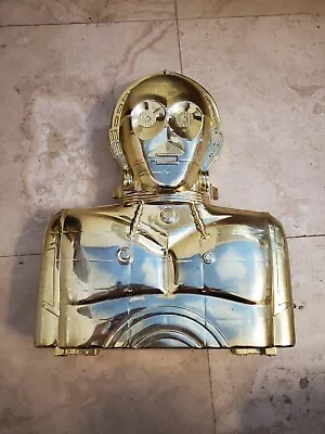 Vintage Star Wars C-3PO Figure Storage Case Gold 1983 Kenner Shiny Gold - C3PO  • $69.99