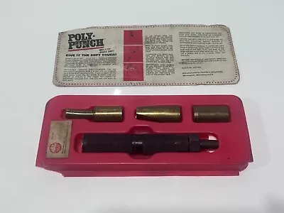 MAC Tools USA SPP5420 4pc Brass Punch Driver Set Kit In Original Red Tray • $99.99