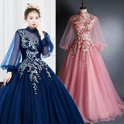 Noble Evening Formal Party Ball Gown Prom Bridesmaid Acting Host Dress TSJ042002 • £67.80