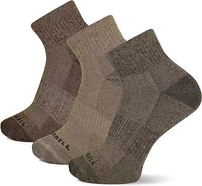 Merrell Mens 3 Pack Cushioned Performance Hiker Casual Sock OLAST-L/XL • $25