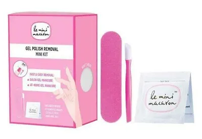  LE MINI MACARON Mini Gel Nail Polish Removal Set NIB • $17.95