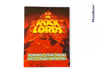 Vintage 1986 Tonka Rock Lords Magmar Mini Comic Book Evil Rock Warrior • $6