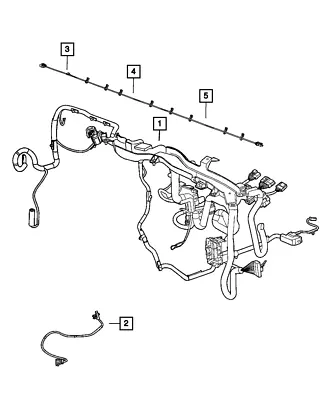 Genuine Mopar Ipod Interface Wiring 68066630AB • $37.40