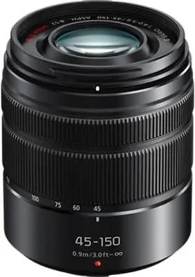 Panasonic Lumix G Vario 45-150mm F/4.0-5.6 Aspherical OIS Photograph Camera Lens • £169.99