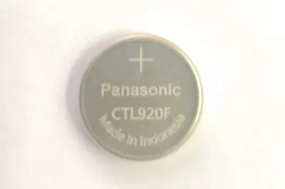 Panasonic CTL920F Rechargeable Battery For Casio Solar Watches New And Original • $35