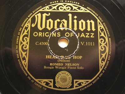 £46.95 • Buy Romeo Nelson Head Rag Hop 78 Vocalion V1011 EX 1950s 10 Inch 78rpm, Record Is In