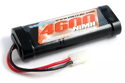 Voltz 4600mah 7.2v Stick Battery Pack NIMH With Tamiya RC Car Plug - UK Stock • £28.98