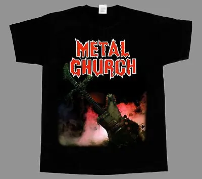 Metal Church Overkill Metallica New Black T-shirt S-5xl • $19.99