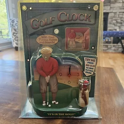 The Original Golf Clock 1996 Fund-damental Vintage Putting Action Sound NEW  • $27.95