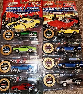 Johnny Lightning Muscle Cars Various Series 8 Cars  Unopened Packages • $3.99