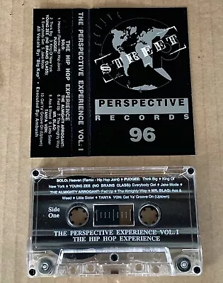 Perspective PROMO Mixtape CASSETTE Tape NOTORIOUS B.I.G. Pudgee Hip Hop Rap Lp • $24.99