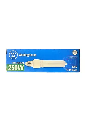 250w Light Bulb 120V E-11 Base Wrestinghouse 04805 Frosted • $10