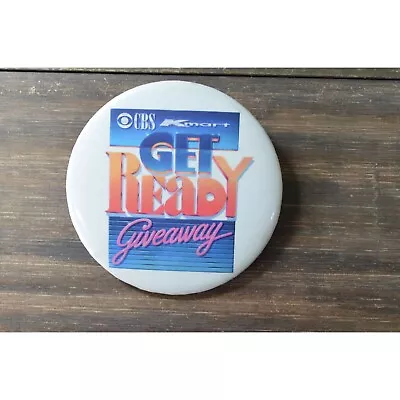 Vintage CBS Kmart Clip Get Ready Giveaway Retail Promo • $12