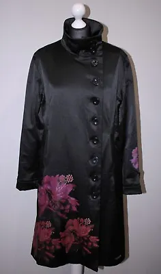 $86.16 • Buy Desigual Womens Black Jacket Coat Size 44