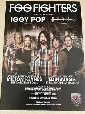 £3.49 • Buy Foo Fighters Tour Poster - Kerrang!