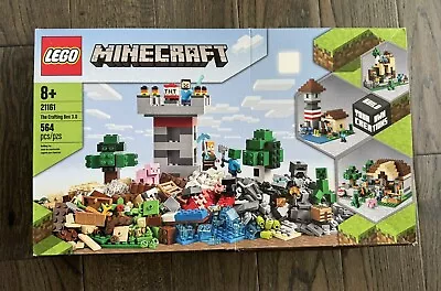 LEGO Minecraft 21161 The Crafting Box 3.0 Brand New & Sealed • $50
