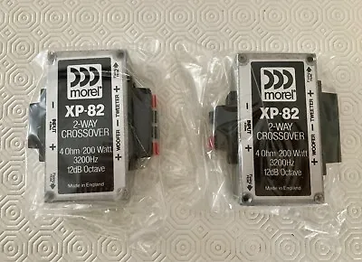 Morel XP-82 2-Way Passive Car Crossover. Pair • $59