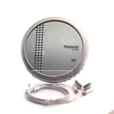 Panasonic Portable Personal CD Player - Silver - VGC (SL-CT700EB-S) • £149.99