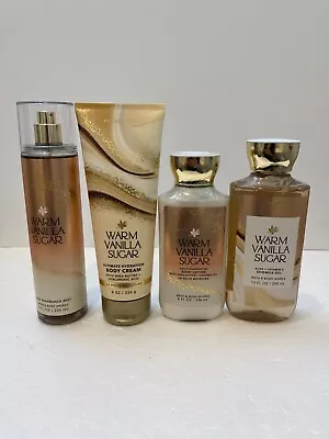 Bath & Body Works WARM VANILLA SUGAR Mist/Lotion /Cream /Shower Gel You Choose • $13.95