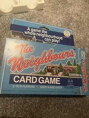 The Neighbours Card Game 2-6  Players 1988 Crown & Andrews • £12