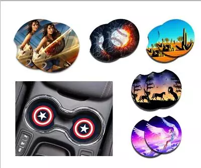 $5.99 • Buy Car Coasters Car Cup Holder Pad