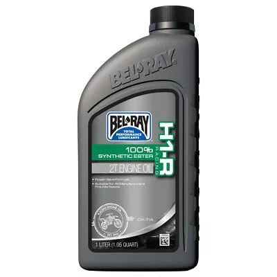 Bel-Ray H1-R Racing Full Synthetic Ester 2-Stroke Oil 1 Liter • $30.67